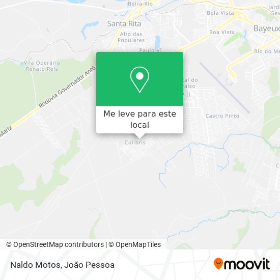 Naldo Motos mapa