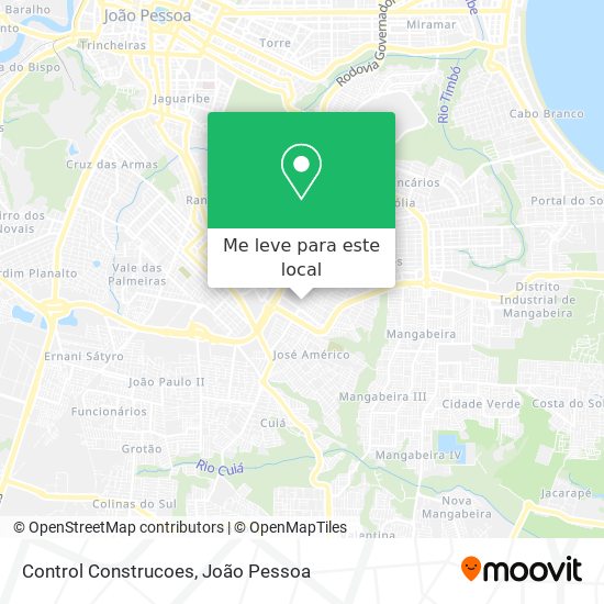 Control Construcoes mapa