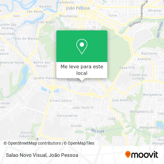 Salao Novo Visual mapa