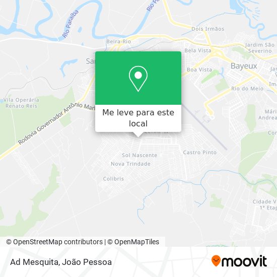 Ad Mesquita mapa