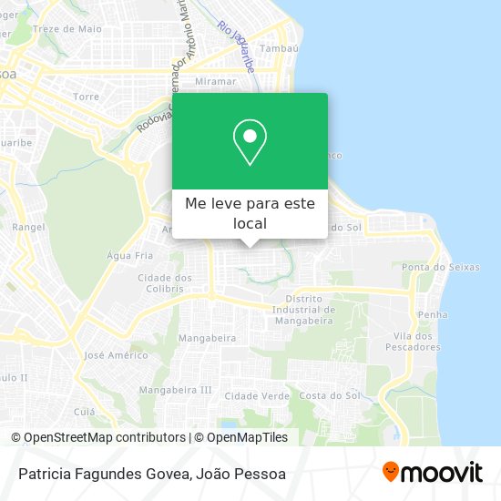 Patricia Fagundes Govea mapa