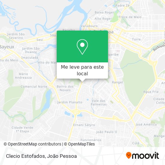 Clecio Estofados mapa