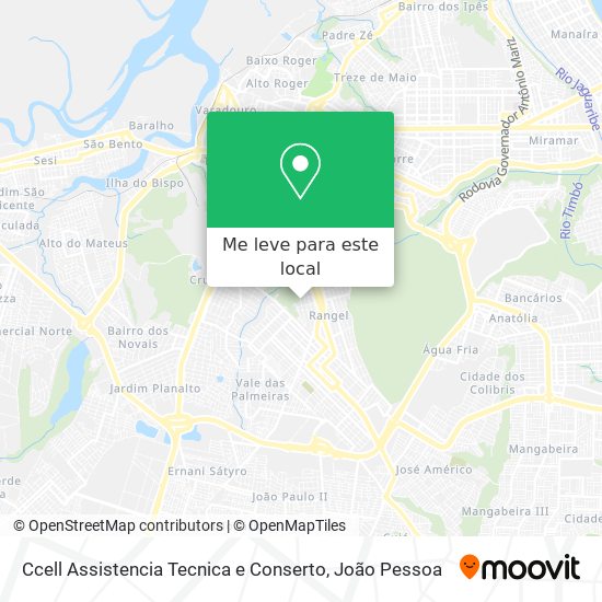 Ccell Assistencia Tecnica e Conserto mapa