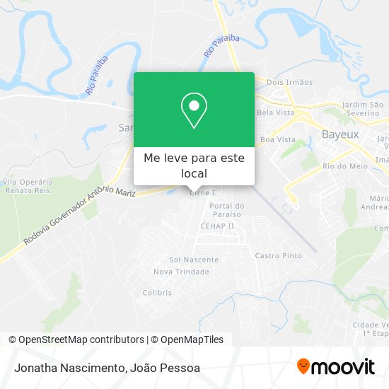 Jonatha Nascimento mapa