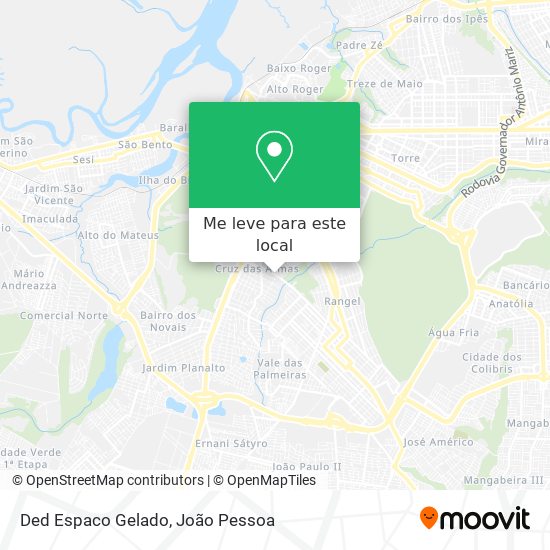 Ded Espaco Gelado mapa