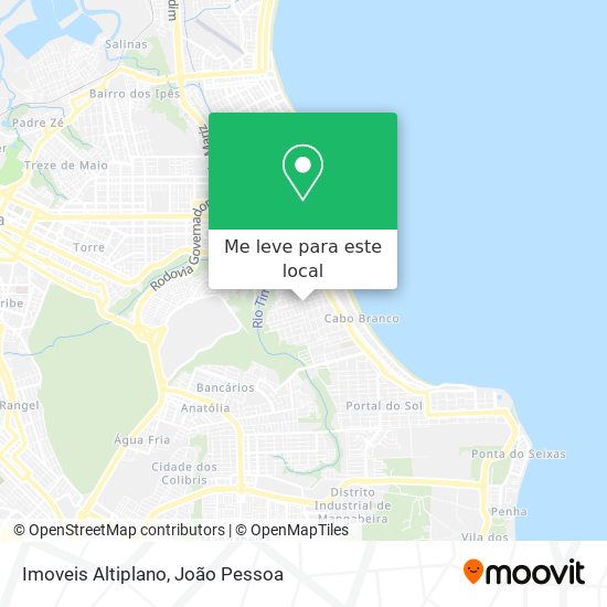 Imoveis Altiplano mapa