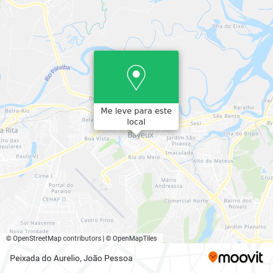 Peixada do Aurelio mapa