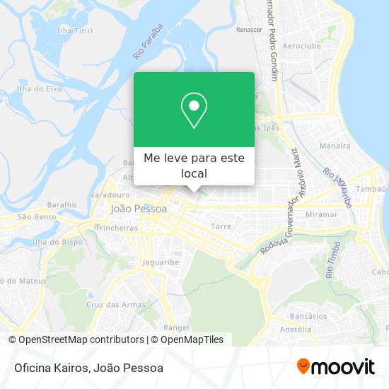 Oficina Kairos mapa