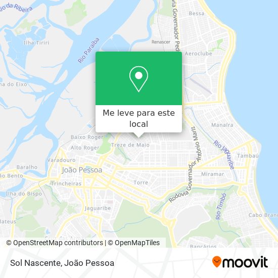 Sol Nascente mapa