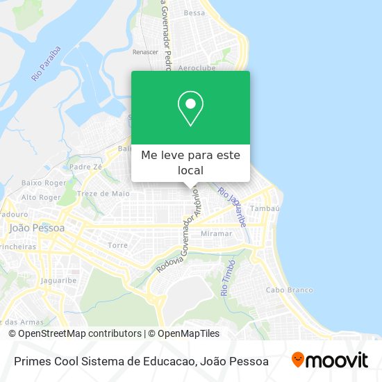 Primes Cool Sistema de Educacao mapa