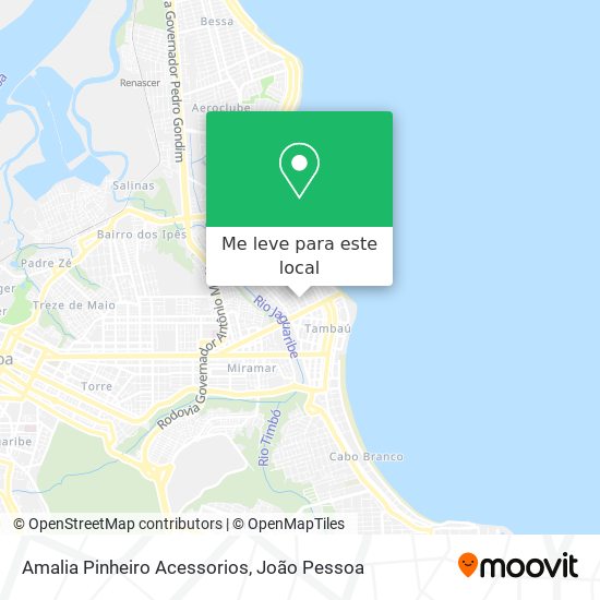Amalia Pinheiro Acessorios mapa