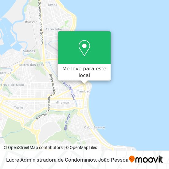 Lucre Administradora de Condominios mapa