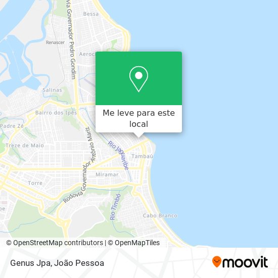 Genus Jpa mapa
