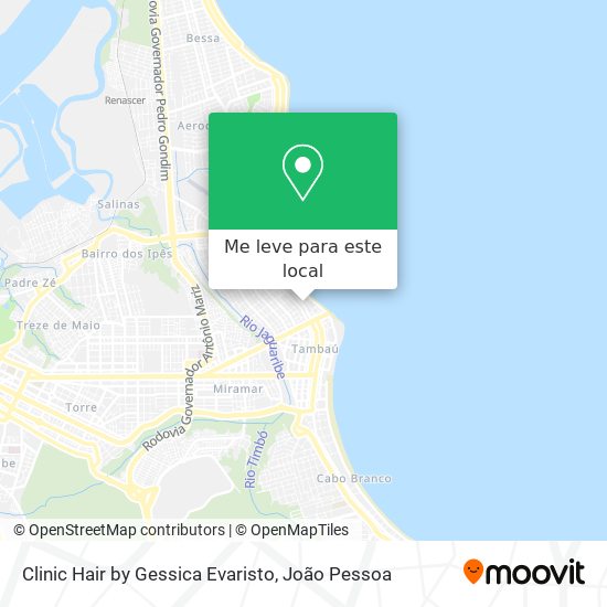 Clinic Hair by Gessica Evaristo mapa