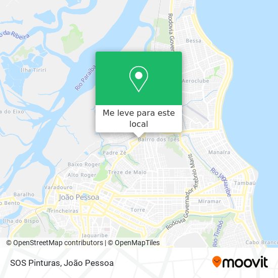 SOS Pinturas mapa