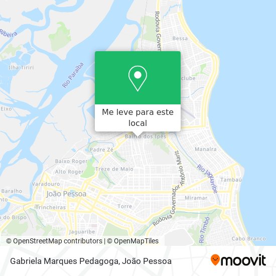 Gabriela Marques Pedagoga mapa