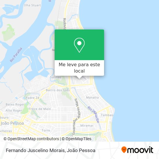 Fernando Juscelino Morais mapa