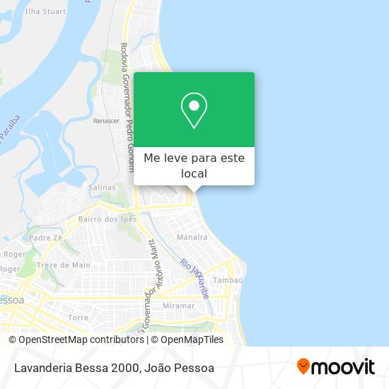 Lavanderia Bessa 2000 mapa