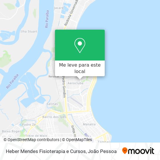 Heber Mendes Fisioterapia e Cursos mapa