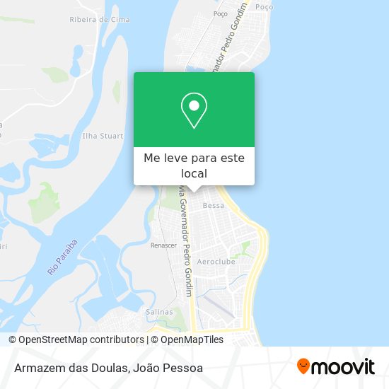 Armazem das Doulas mapa