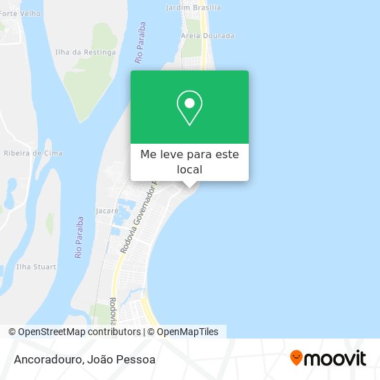 Ancoradouro mapa