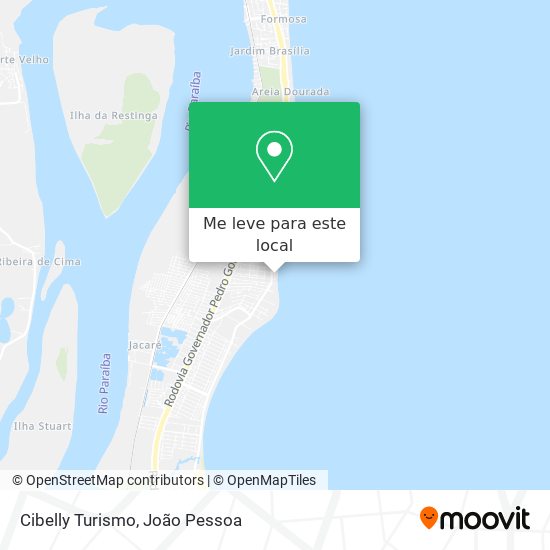 Cibelly Turismo mapa