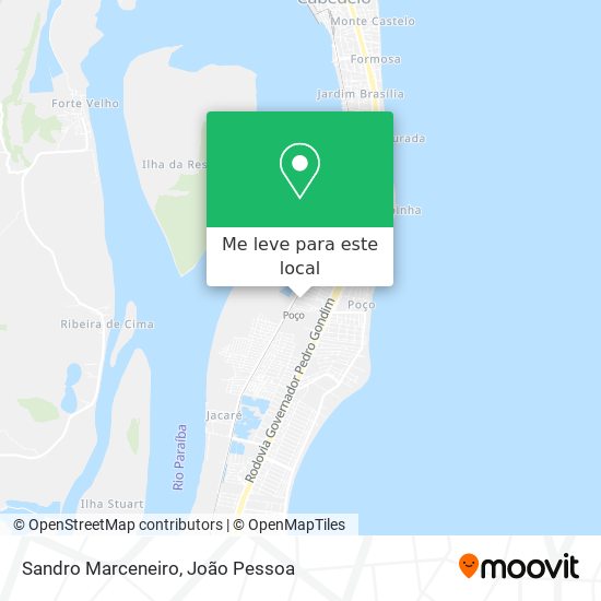 Sandro Marceneiro mapa