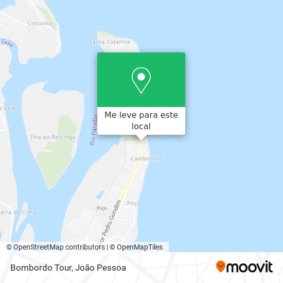 Bombordo Tour mapa