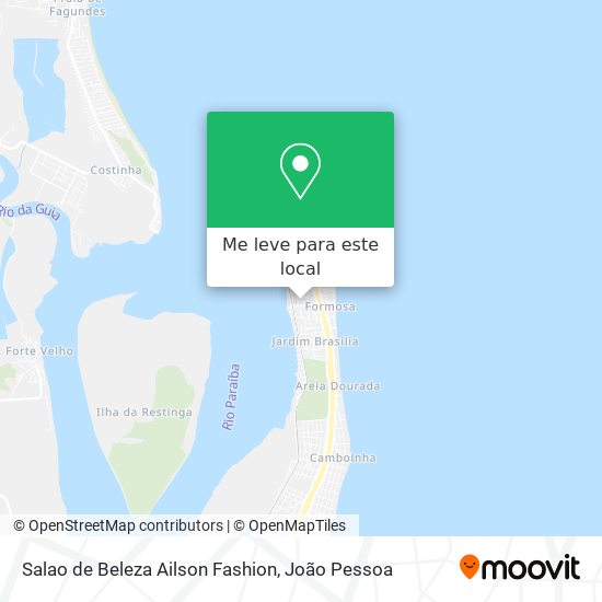 Salao de Beleza Ailson Fashion mapa