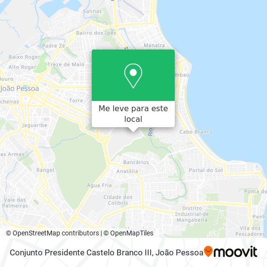 Conjunto Presidente Castelo Branco III mapa