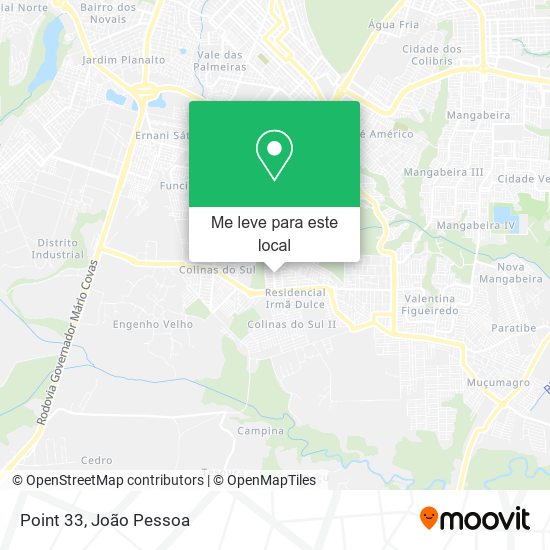 Point 33 mapa