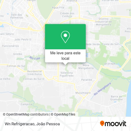 Wn Refrigeracao mapa