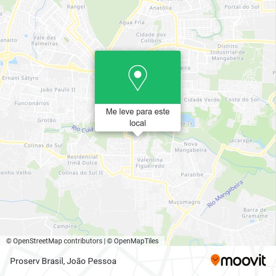 Proserv Brasil mapa