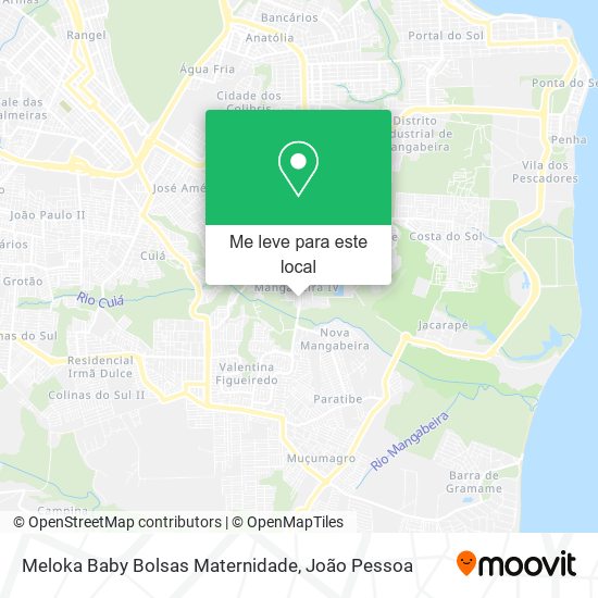 Meloka Baby Bolsas Maternidade mapa
