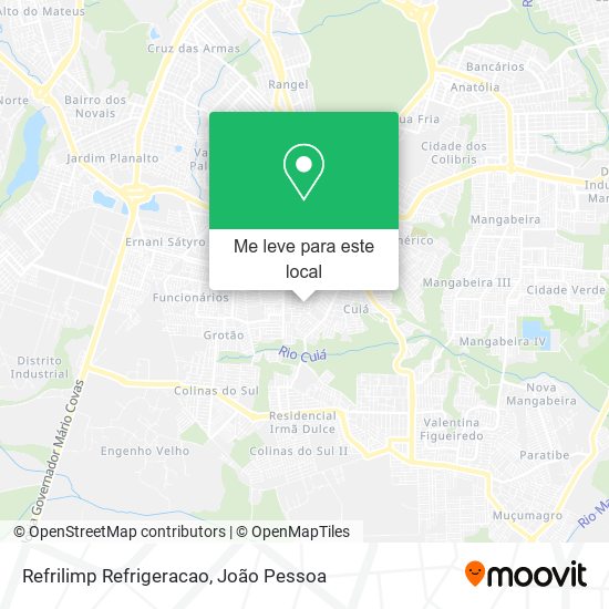Refrilimp Refrigeracao mapa