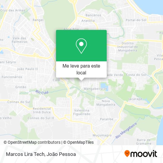 Marcos Lira Tech mapa