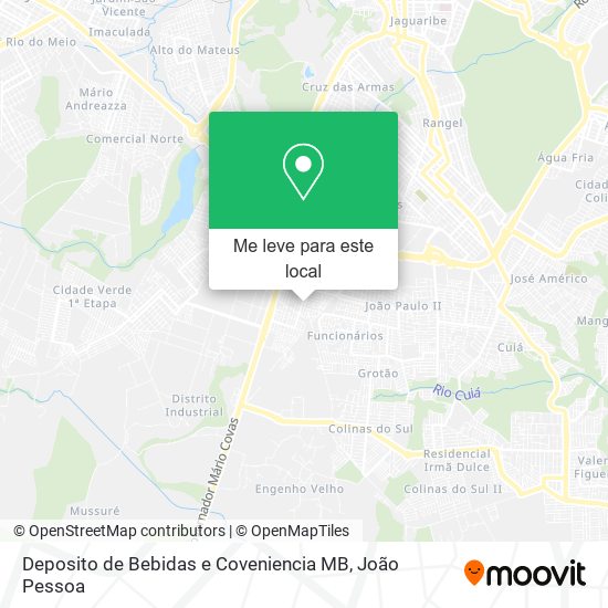 Deposito de Bebidas e Coveniencia MB mapa