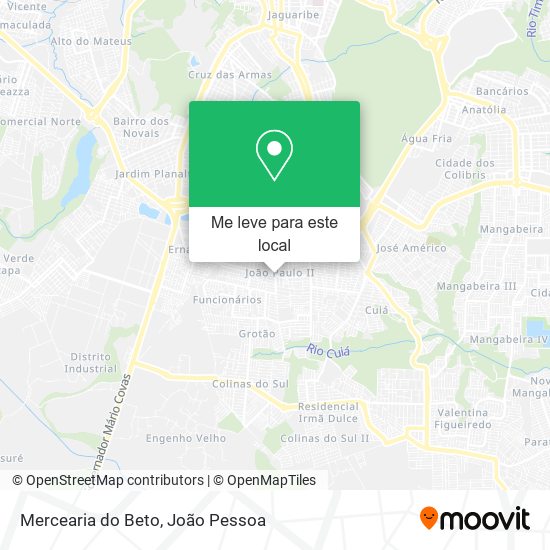 Mercearia do Beto mapa