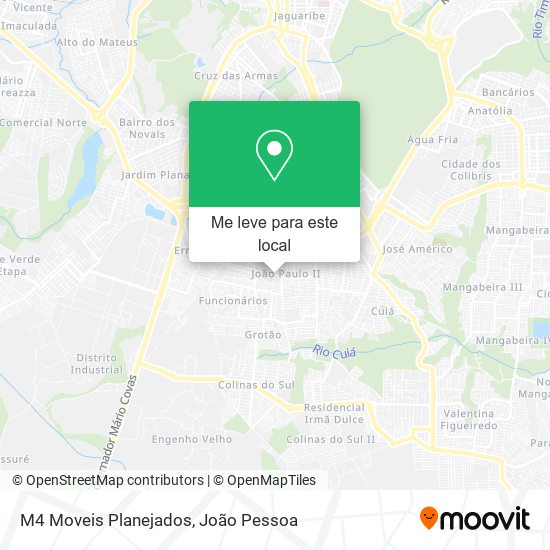M4 Moveis Planejados mapa