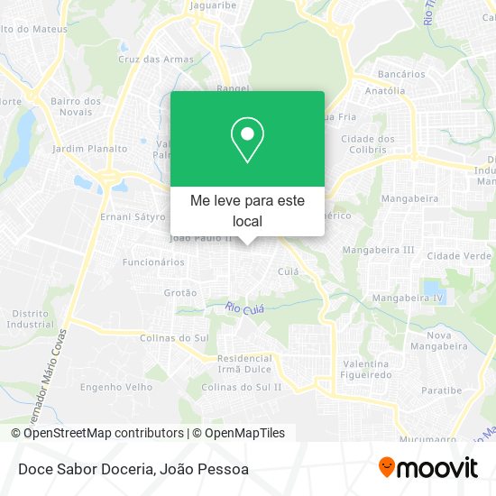 Doce Sabor Doceria mapa