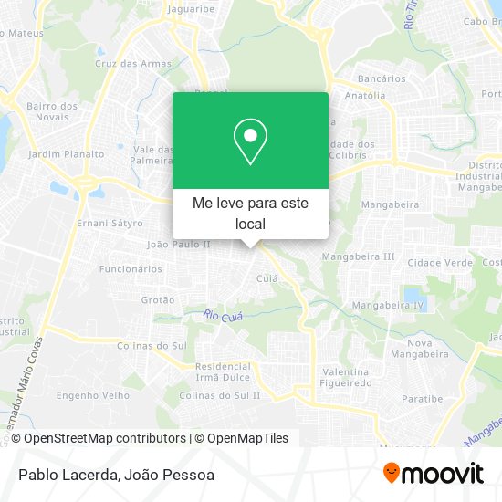 Pablo Lacerda mapa