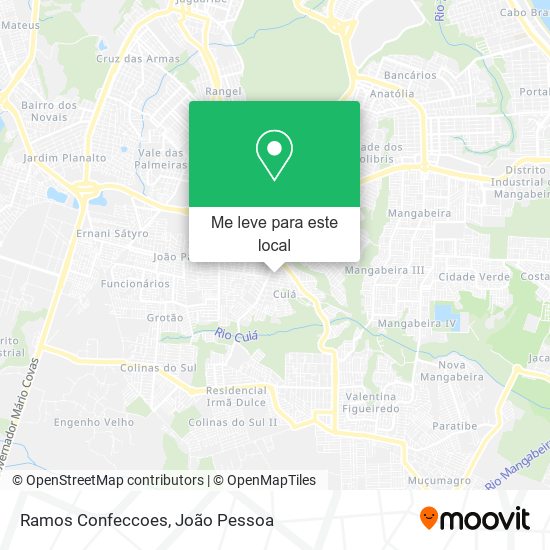 Ramos Confeccoes mapa