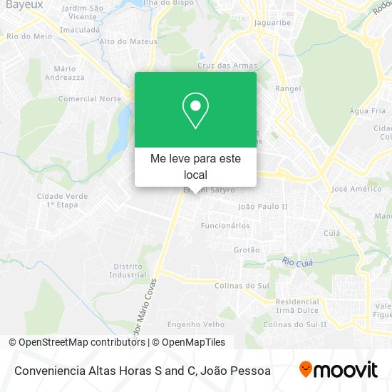Conveniencia Altas Horas S and C mapa