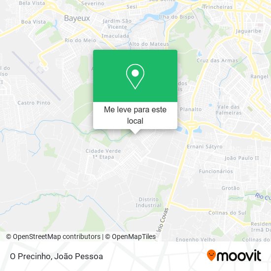 O Precinho mapa