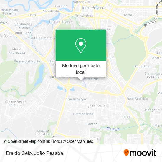 Era do Gelo mapa
