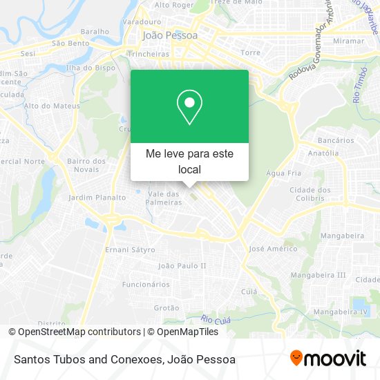 Santos Tubos and Conexoes mapa