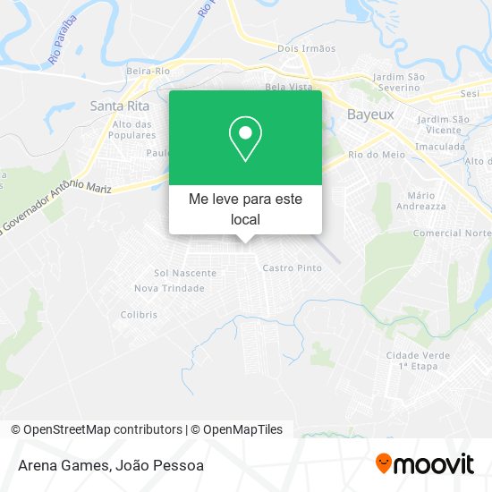 Arena Games mapa