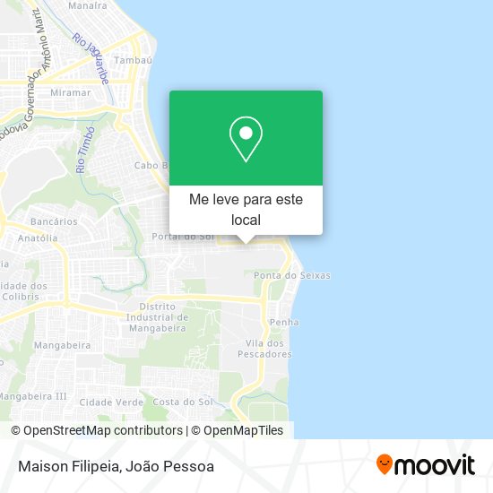 Maison Filipeia mapa