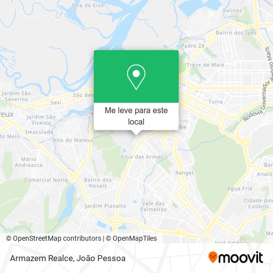 Armazem Realce mapa