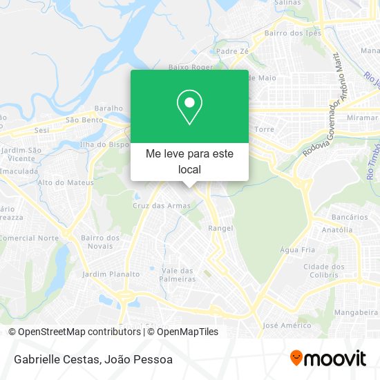 Gabrielle Cestas mapa
